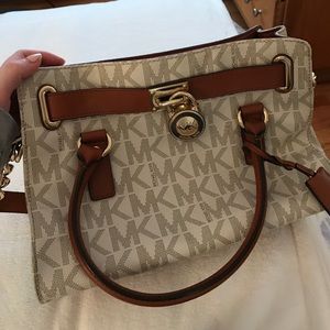 Michael Kors Hamilton lock Tote